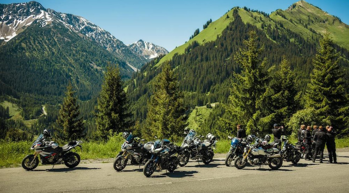 biker friends in europe