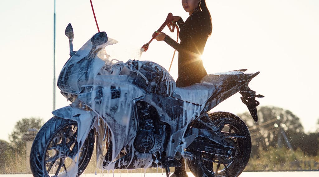 How to Wash a Motorcycle